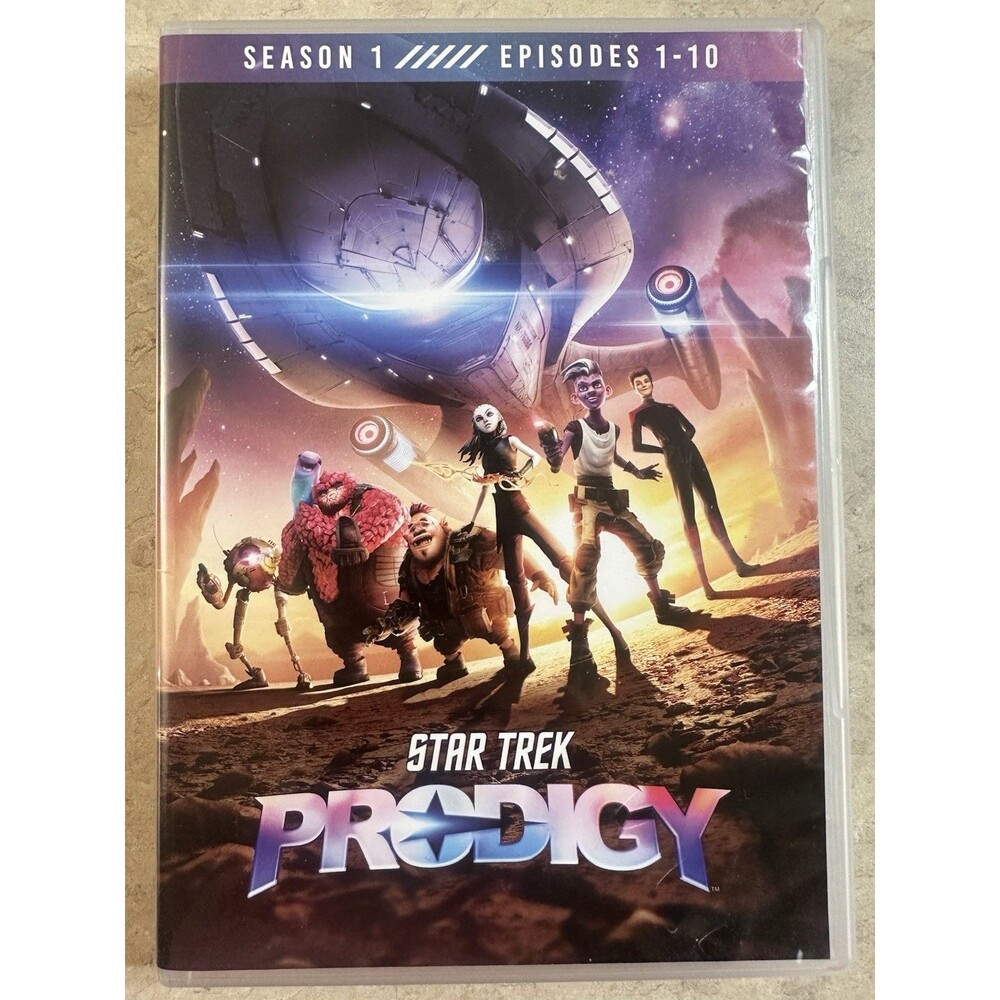 Star Trek: Prodigy: Season 1: Episodes 1-10 (DVD, 2021) Very Good Condition